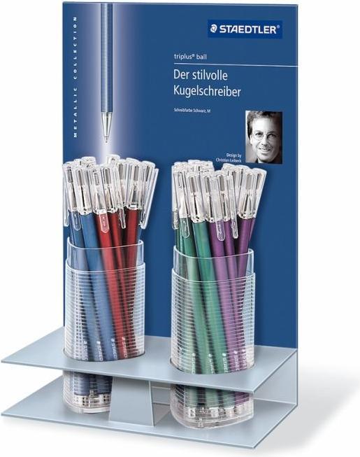 Produktbild Staedtler triplus ball metallic Display DE* (12x)
