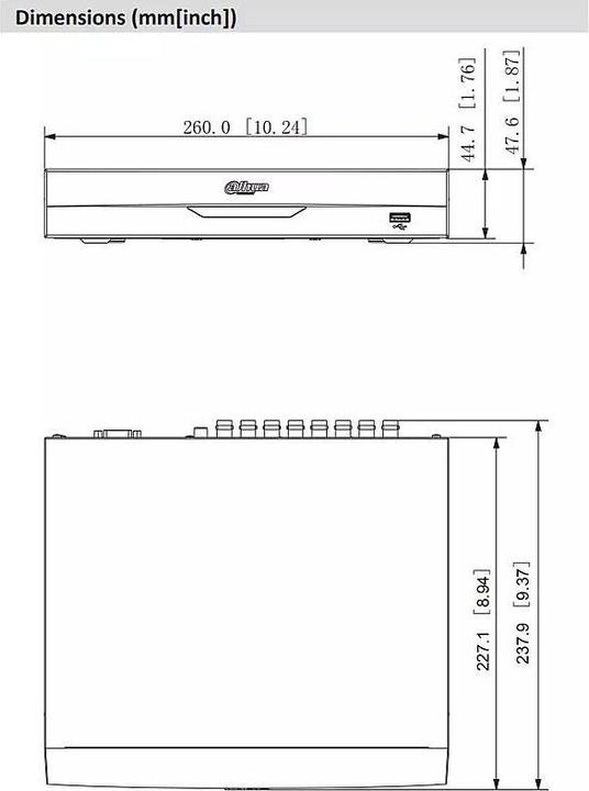 Produktbild Dahua XVR 16CH AI HDCVI/AHD/TVI/CVB (Netzwerk Videorecorder (NVR))