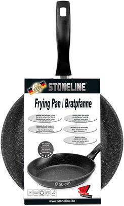 Produktbild Stoneline Pan 6840 Frying, Diameter 20 cm, Suitable for induction hob, Fixed handle, Anthracite (Bratpfanne, Aluminium, 20 x 8 cm)