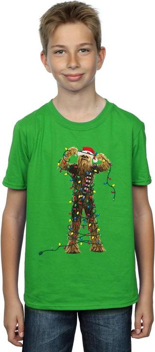 Produktbild Star Wars Chewbacca Christmas Lights TShirt Jungen (116)