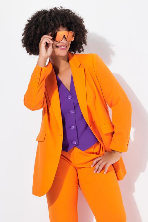 Immagine prodotto Angel of Style Blazer, Straight Loose-fit, farbiges Futter (58)