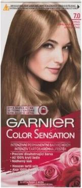 Actual product image Garnier Color Sensational Intense Permanent Colour Cream 7.0 Light Opalonde