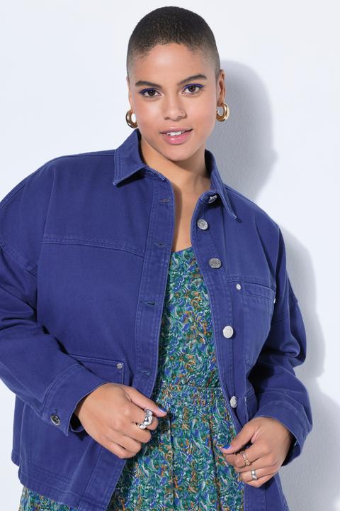 Produktbild Studio Untold Jeanshemd, Oversize Shape, 3 Taschen (50)