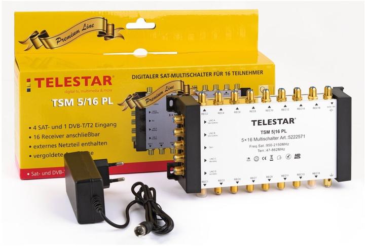 Image du produit Telestar TSM 5/16 PL (Multi commutateur)