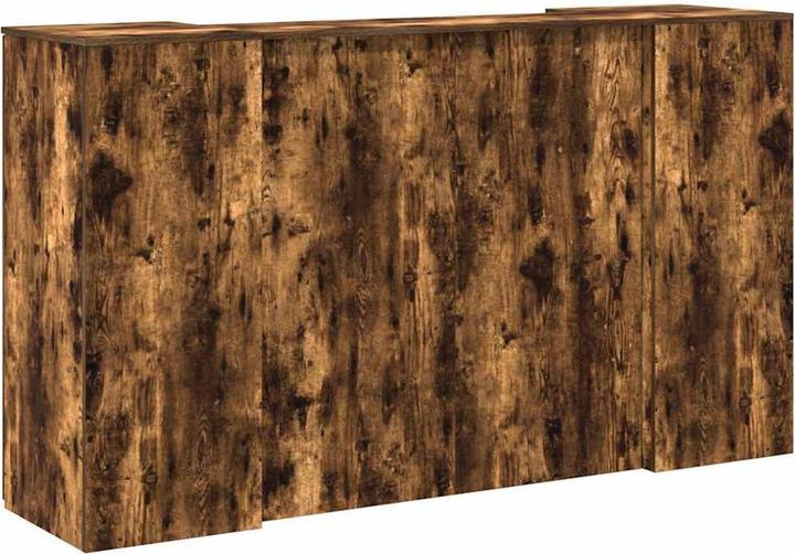 Immagine prodotto vidaXL Bancone reception in rovere affumicato 180x50x103,5 cm bancone reception in legno