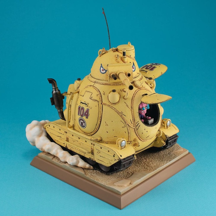 Produktbild Megahouse Sand Land Desktop Real McCoy EX PVC Diorama Royal Army Tank Corps No. 1 15 cm