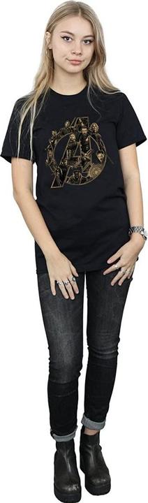 Produktbild Avengers Infinity War Logo Baumwolle Boyfriend TShirt (3XL)