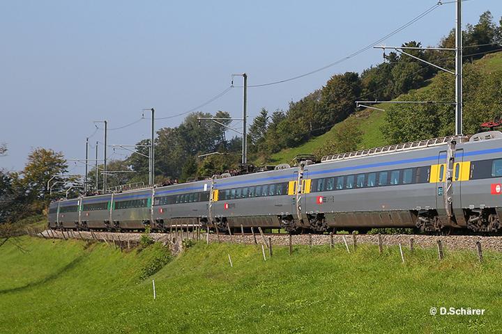 Rivarossi SBB ETR 470 5-teil. Ergänzungsset Ep. V