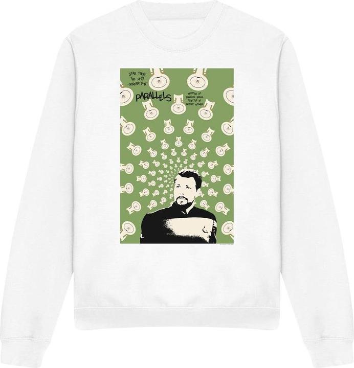 Actual product image Unisex Adult The Next Generation Season 7 Episode 11 Sweatshirt (M)