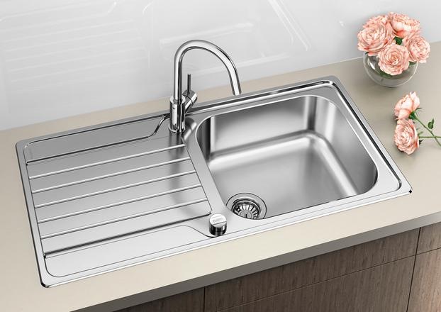 Actual product image Blanco Dinas XL 6 S (Top-mounted sink, 100 cm, 50 cm)