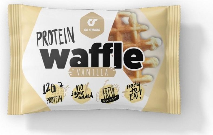 Actual product image Go Fitness Protein waffle (Vanilla, 1 pcs., 600 g)