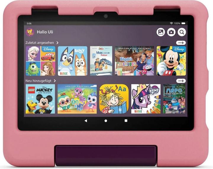 Immagine prodotto Amazon Tablet Fire HD 8 per bambini (2024) WiFi 32GB da 3 a 7 anni Disney Princess B0CVDRDMZW (Solo WiFi, 8", 32 GB, Pink)