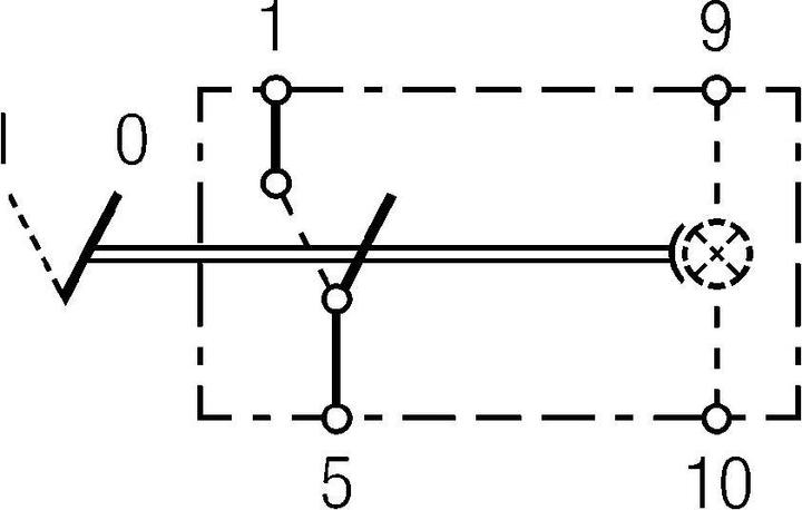 Immagine prodotto Hella Interruttore a levetta con clip per AUDI KRONE SOLARIS KUBOTA VOLVO AEBI