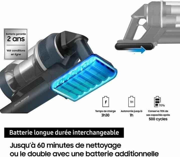 Image du produit Samsung VS20B95C43W/WD Bespoke Jet Plus