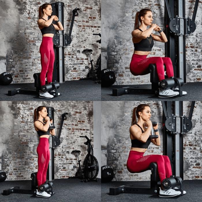 Actual product image ATX Sissy Squat Master Compact - knee flexor trainer