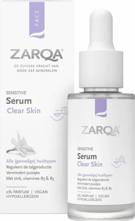 Actual product image Zarqa Face Sensitive Serum Clear Skin (30 ml)