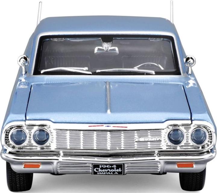 Produktbild Maisto Chevrolet Impala 1964 1/24 blau