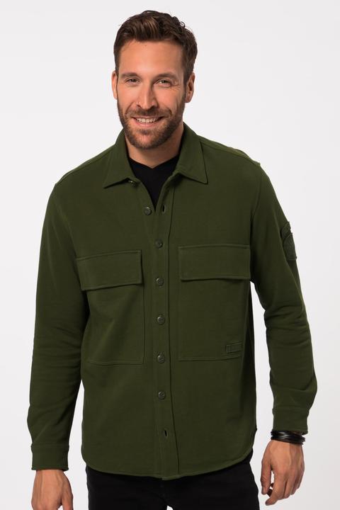 Produktbild JP1880 Hemd, Overshirt, Sweat, Langarm, Kentkragen (5XL)