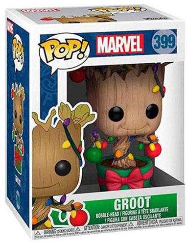 Produktbild Funko POP! - Marvel Comics: Holiday Groot (Lights & Ornaments)