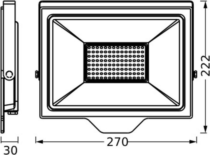Actual product image Osram Floodlight Essential 100W 4000K 4099854429576 LED-Aussenstrahler 100.00 W (10000 lm, IP65)