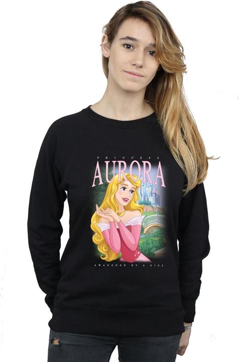 Immagine prodotto Disney Interactive Studios Felpa in cotone Aurora Montage Donna/Ladies (L)