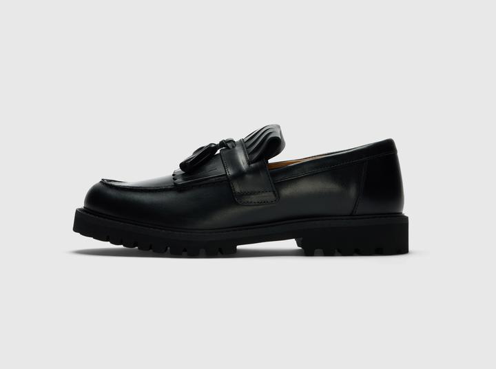 Image du produit Selected Homme Quasten-Detail Lederhalbschuhe (43)