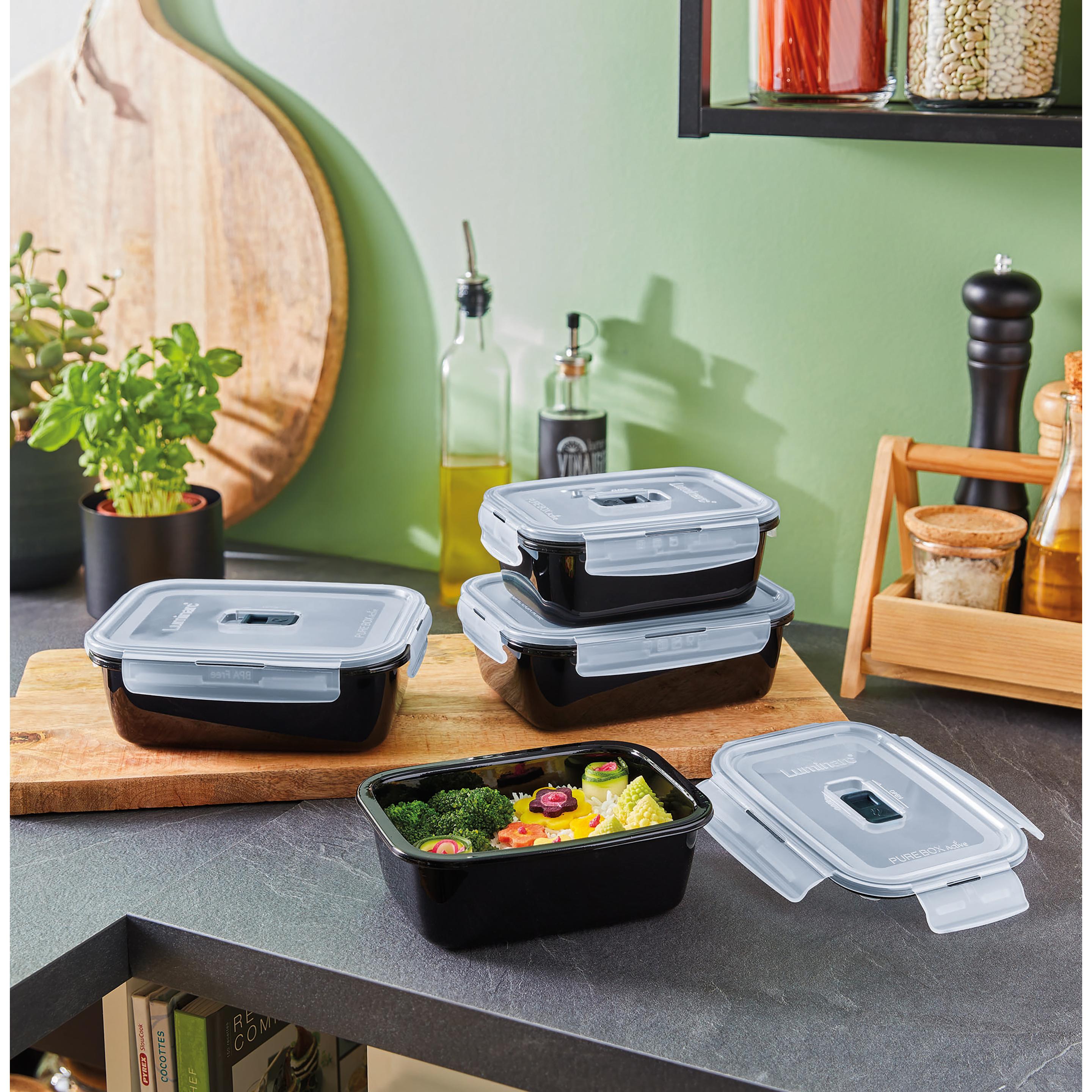 Thumbnail - Luminarc Black Box, Vorratsbehälter, Schwarz