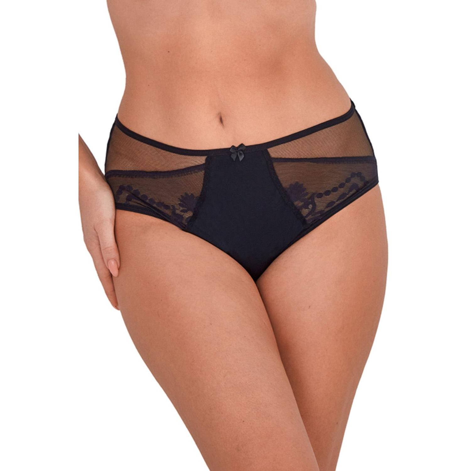 Gaia, Damen, Unterhosen, Höschen model, Schwarz, (L)