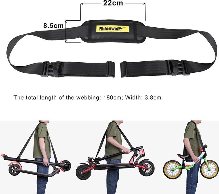 Actual product image Mobygo Schultergurt für Scooter