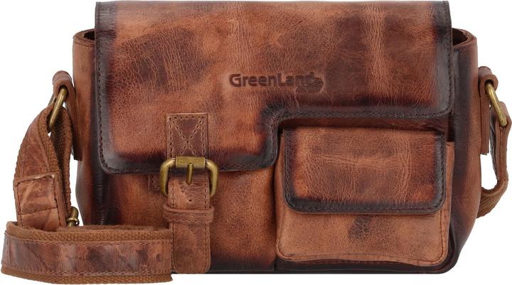 Produktbild Greenland Nature Mascu & Line Umhängetasche Leder 23 cm