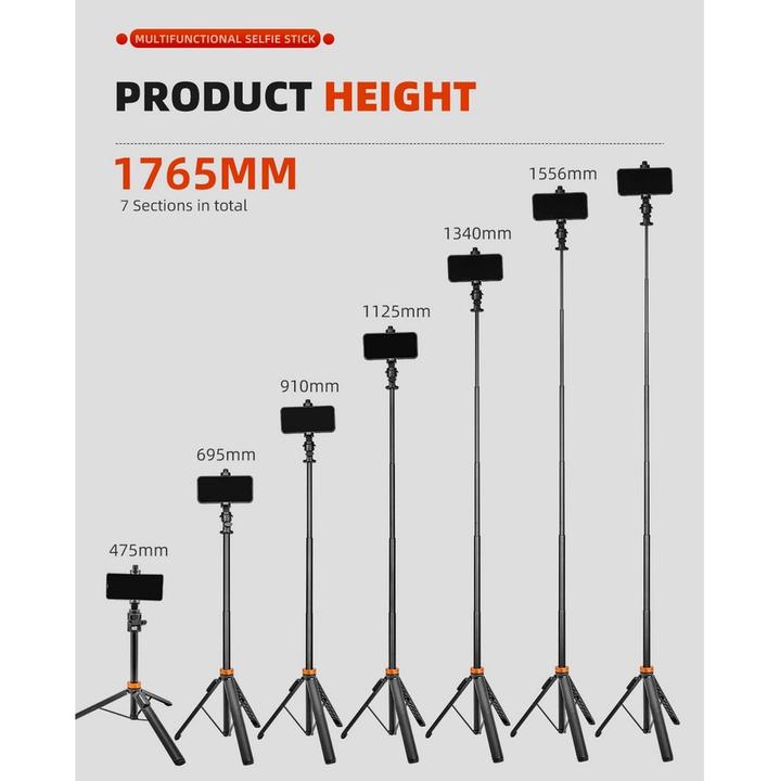 Produktbild Kingjoy M080 Selfiestick/Tripod