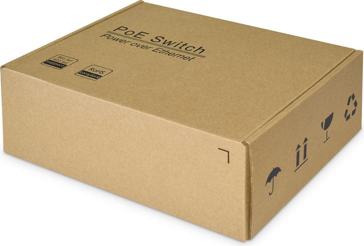 Image du produit Digitus Switch Industriel 8xgigabit Poe (8 ports)