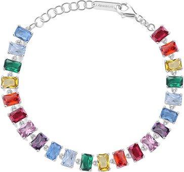 Image du produit Brosway Shiny Bracelet With Colorful Cubic Zirconia Fancy Joyful Rainbow Fjr02