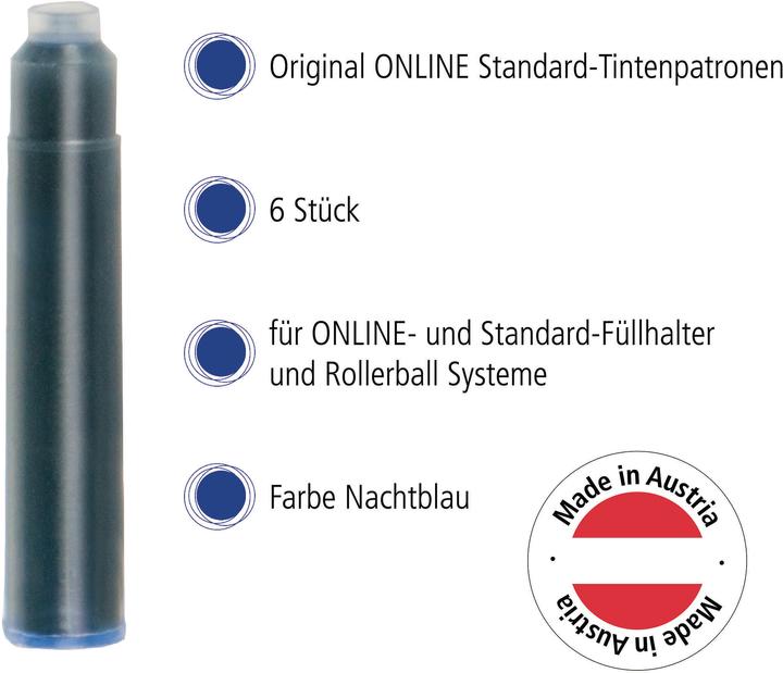 Image du produit Online Cartouches d'encre standard (6 pièce(s), Bleu)