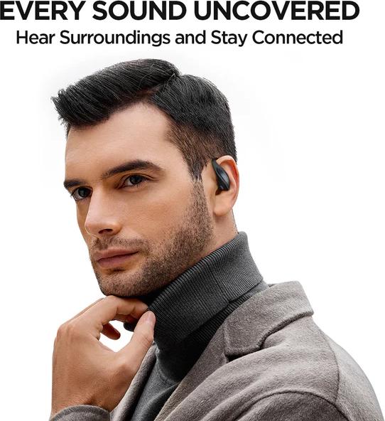 Actual product image 1More Open Earbuds S70 (White) (ANC, Wireless)