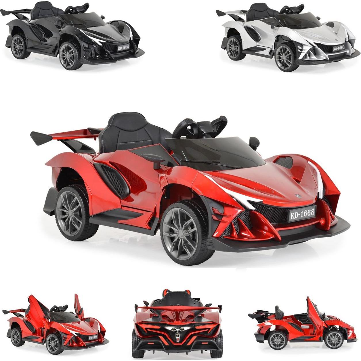 Moni Kinder Elektroauto Flash metallic (12 V)