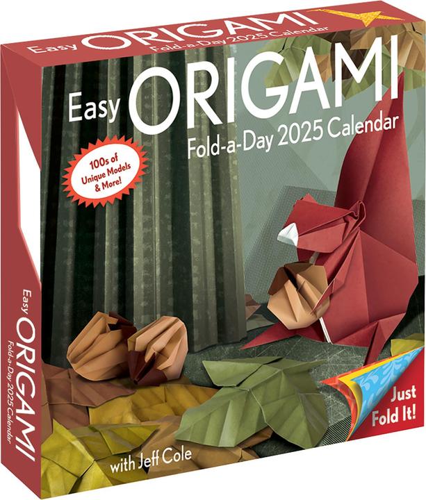 Produktbild Easy Origami 2025 Fold-A-Day Calendar (23 x 17 cm)
