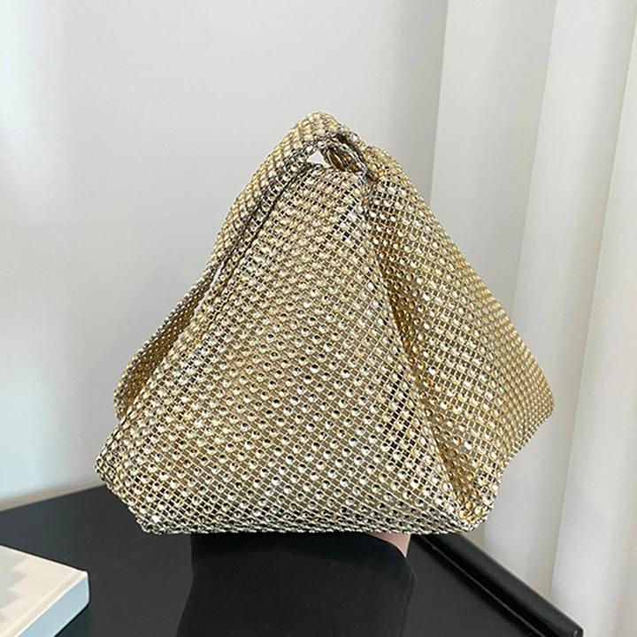 Immagine prodotto Only-Bags.Store Glänzende Umhängetasche, Abend-Dinner-Handtasche, Clutch, elegante stilvolle Abendhandtasche