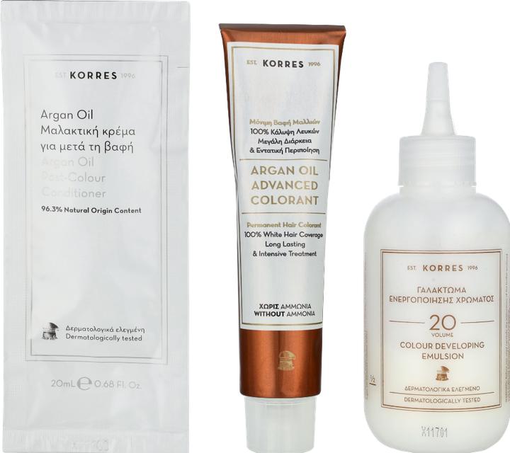 Actual product image Korres Argan Oil Hair Colour (77.44 Intensive copper)