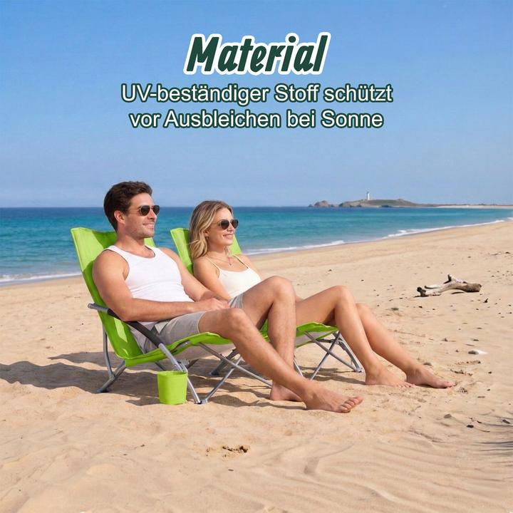 Produktbild Relaxdays Strandstuhl