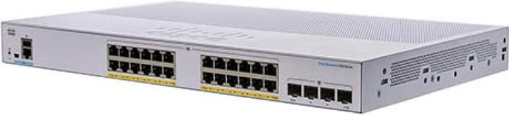 Actual product image Cisco 24 Port Rail PoE+ Switch C1000-24P-4G-L (24 Ports)