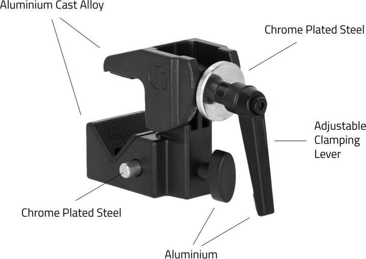 Produktbild Adam Hall SCP 710 B SET 1 Universal Haken