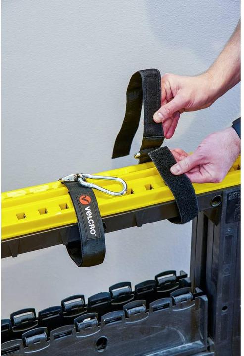 Immagine prodotto Velcro brand VELCRO® Klett-Gurt mit Gurt extrastark (L x B) 610 mm x 25 mm Schwarz 1 St. (25 mm)