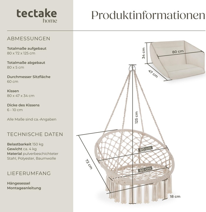 Produktbild tectake Grazia (100 kg)