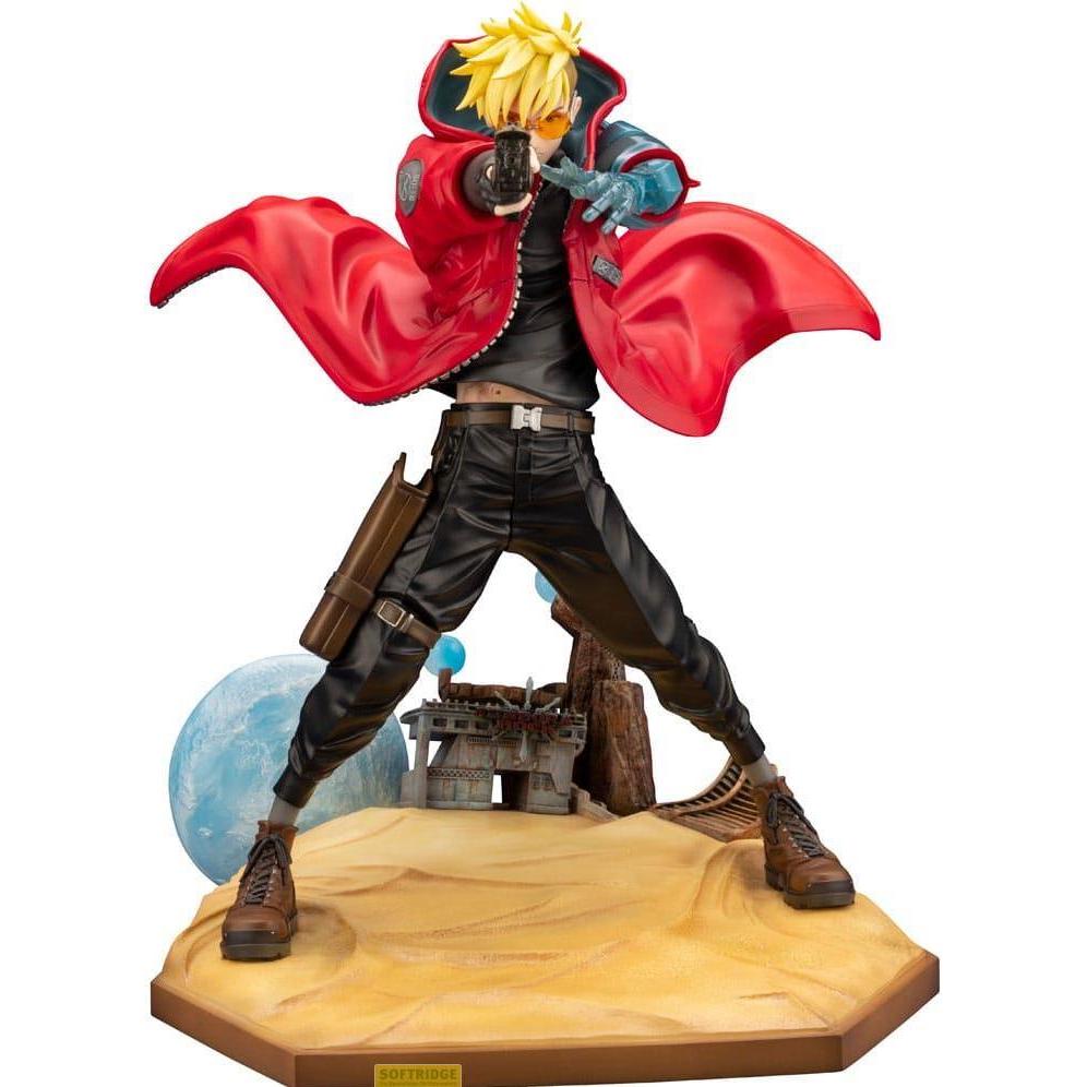 Thumbnail - Kotobukiya Trigun Stampede statuette PVC ARTFX J 1/8 Vash The Stampede 22 cm