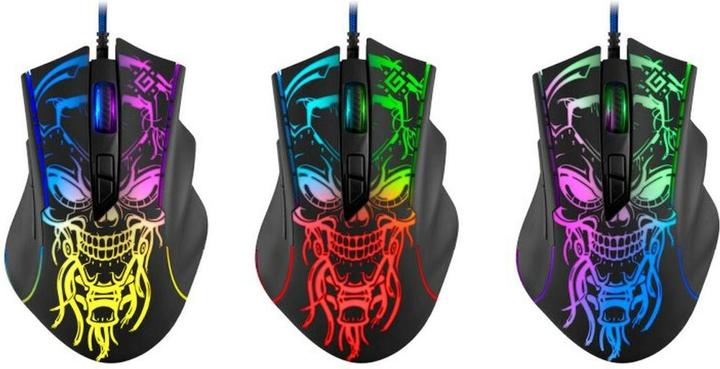 Produktbild Defender Gaming, kabelgebunden, optische Maus GM-928 BULLETSTORM 7200dpi 7P hintergrundbeleuchtet (Kabelgebunden)