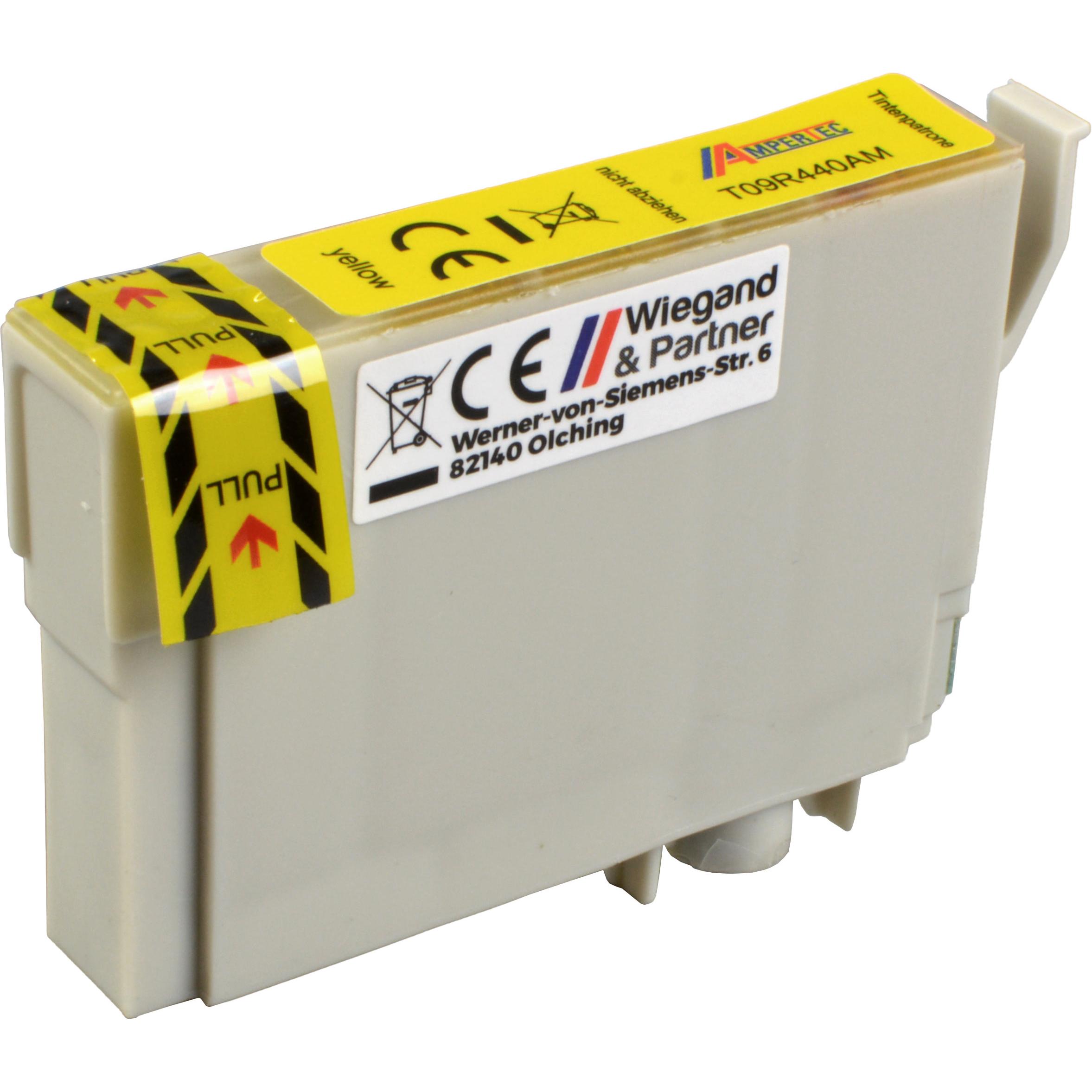 Ampertec, Druckerpatrone, Tinte ersetzt Epson C13T09R440 503XL yellow (Y)