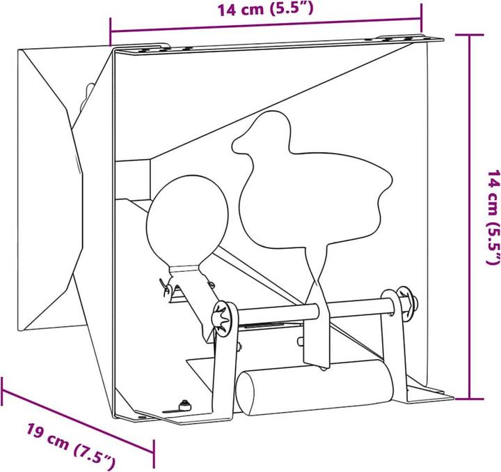 Produktbild vidaXL Kugelfang