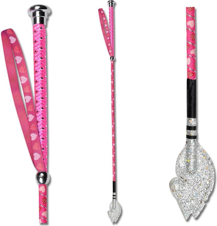 Produktbild Waldhausen Herzchen-Kindergerte mit Pferdekopf Klatsche