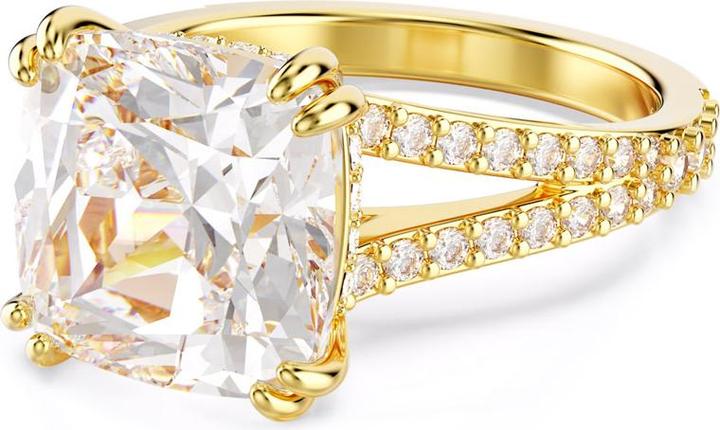 Produktbild Swarovski Stilla Cocktail Ring Kissenschliff Weiss Gold (52)